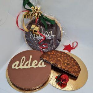 Torta Carmelona con CHOCOLATE NEGRO