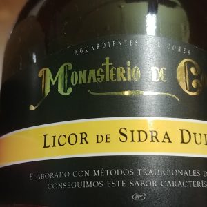 Licor de sidra dulce Monasterio de Corias