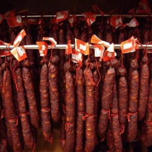 Longaniza asturiana ligeramente picante
