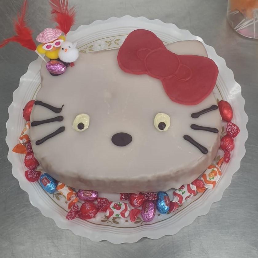Bollo de Pascua – Hello Kitty