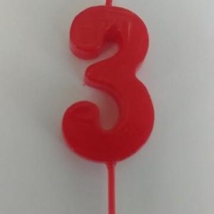 Vela Cumpleaños Nº 3