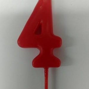 Vela Cumpleaños Nº 4