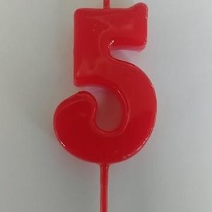 Vela Cumpleaños Nº 5