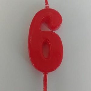 Vela Cumpleaños Nº 6