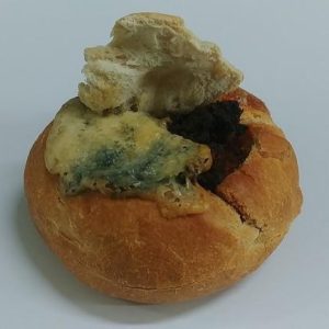 Nido de picadillo y Cabrales