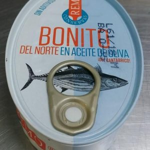 Bonito del Norte en aceite de oliva Remo – Lata 111 g.
