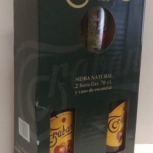 Estuche de Sidra Trabanco y vaso de escanciar